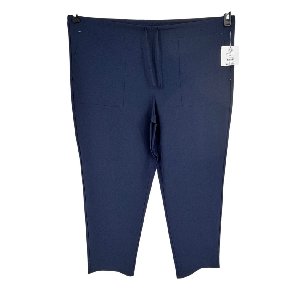 Scrub Pants Women's XL Navy 4-Way Stretch Moisture Wicking‎ Healthcare Uniform